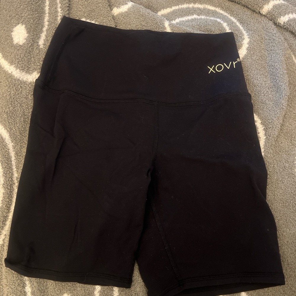 XOVR Black Biker Shorts